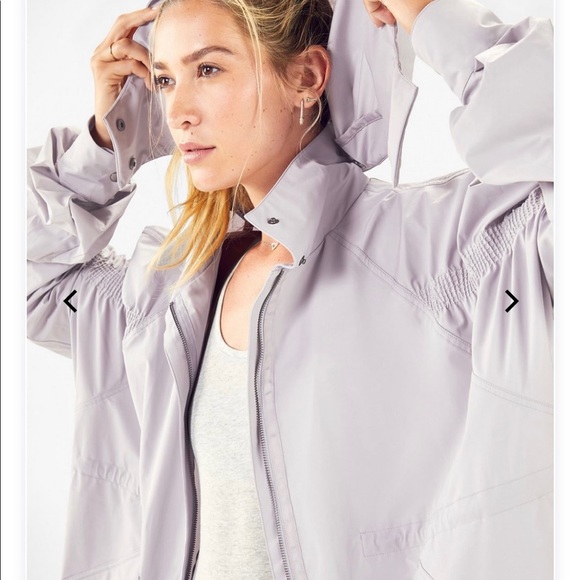 Fabletics Giana Jacket Grey NWT - Picture 6 of 10